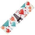 thumbnail image 1 of Valentine's Day Rectangular Kitchen Runner Rug, 15.7"x59", Washable Absorbent Rubber Mats, 1 of 6