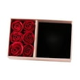 thumbnail image 1 of Valentine's Day Rose Jewelry Box Preserved Flower Rose Box Decorative Jewelry Box Preserved Flower Gift Box Jewelry Storage Box for Valentine's Day Wedding Party Supply, 1 of 8
