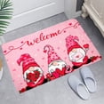 thumbnail image 1 of Valentine's Day Rug,Bathroom Absorbent Non-slip Mat, Living Room Kitchen Floor Mat Bedroom Carpet Doormat Indoor Outdoor Entrance Bathroom Decor Doormat , 23.6 x 15.7 Inch, 1 of 9