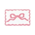 thumbnail image 1 of Valentine's Day Rug with Romantic Bow Design, Soft Plush Safe Non-Slip Backing, Versatile Bedroom, Living Room, and Entrance Decor Rug for Festive Home Enhancement, 1 of 5