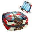 thumbnail image 1 of Valentine's Day Sanitary Napkin Pouch with Plush Velvet, Sponge, and Oxford Cloth - 4.7x6.6x6.6 in - Ideal for Storing Your Sanitary Napkins, 1 of 6