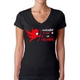 thumbnail image 1 of Valentine's Day Shirt for Women Cupid in Mask My Valentine 2021 V-Neck Tees Sarcasm Humour Graphic TShirt Gifts for Her, 1 of 4