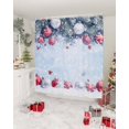 thumbnail image 1 of Valentine''s Day Shower Curtain Gnomes with Love Shower Curtains for Bathroom Decor Rose Floral Red Buffalo Check Plaid Polka Dot Wood Grain Bathroom Decor Sets with Hooks Waterproof 72"x84", 1 of 6