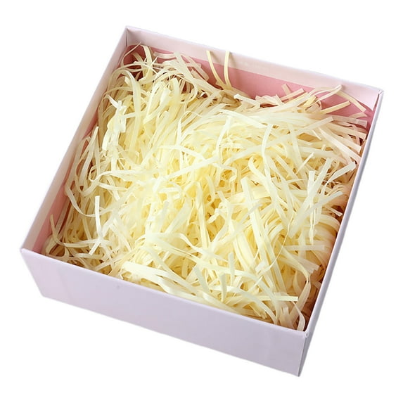 Valentine's Day Shredded Paper Filler Gift Box for Presents – Set of Elegant Gift Boxes with Lids,Raffia Paper Filler for Gift Wrapping Basket Filling Birthdays Wedding Party Supplies,Ready to Gift