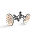 thumbnail image 1 of Valentine's Day Silver Jewelry Men Shirt Cufflink Set Made of Stainless Steel, Suitable for Business Attire, Formal Events, and Weddings, 1 of 6