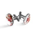 thumbnail image 1 of Valentine's Day Sophisticated Stainless Steel Cufflink Set for Men - Versatile Styling for Formal Attire - for Office Meetings and Special Occasions, 1 of 6