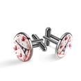 thumbnail image 1 of Valentine's Day Stainless Steel Cuff Links for Dress Shirts - for Formal Occasions and Business Attire, 1 of 6