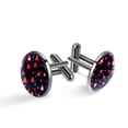 thumbnail image 1 of Valentine's Day Stylish Cufflink Set for Business Attire, Made of Stainless Steel, for Formal Events, 1 of 6