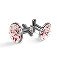 thumbnail image 1 of Valentine's Day Stylish Men's Cufflink Set for Formal Attire, Made of Stainless Steel, for Formal Occasions, 1 of 6