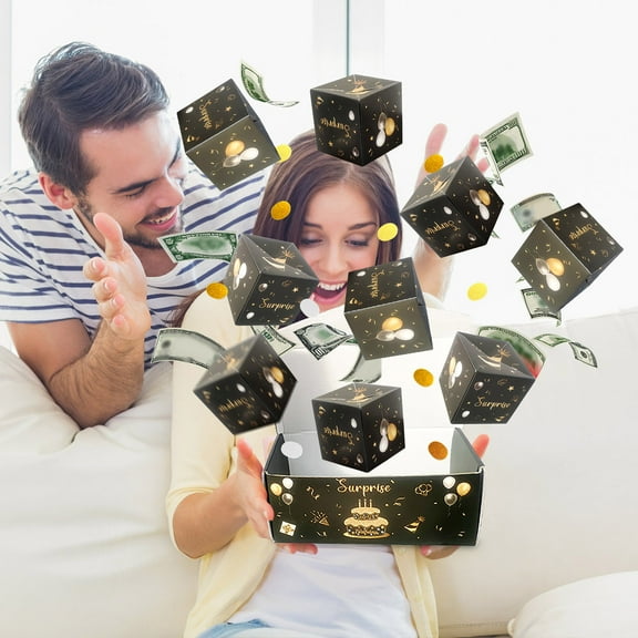 Valentine's Day Surprise Jumping Explosion Gift Box Romantic Ritual Gift Universal for Birthday Christmas Anniversary 12Pcs