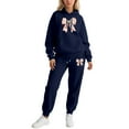 thumbnail image 1 of Valentine's Day Sweatsuits Women 2 Piece Outfit Jogger Set Y2K Cute Hoodie and Pants Tracksuit Set Trouser Suit Casual Leisure Suit Fitness Set Sports Suit Sportswear, 1 of 4