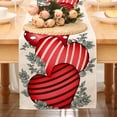 thumbnail image 1 of Valentine's Day Table Decorations, 1pc Valentine's Day Collection Tablecloth Indoor Kitchen Table Decoration Suitable for Family Gathering Valentine's Day Decoration, 1 of 4