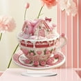 thumbnail image 1 of Valentine's Day Table Decorations 2D Valentines Tabletop Signs Roses Hearts House Teacup Table Signs Happy Valentine's Day Table Centerpiece for Home Table Wedding Party Supplies, 1 of 5