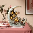 thumbnail image 1 of Valentine's Day Table Decorations, Valentine's Day Decoration Sweet Couple Castle Desktop Decoration, 1 of 8