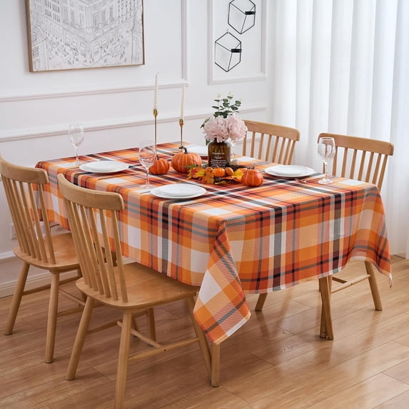 Valentine''s Day Tablecloth 60 x 84 Inch Red Love Heart Rectangle Table Cloth - Oblong Polyester Fabric Table Cover for Valentine Wedding Anniversay Dinner Party Picnic Kitchen Decorations