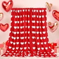 thumbnail image 1 of Valentine''s Day Throw Blanket Red Heart Prints Fuzzy Blanket Romantic Love Decorative Soft Cozy Flannel Blanket for Mom Couple Home Bed Sofa Couch Chair, 50 x 60 Inch, 1 of 6