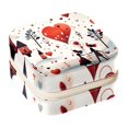 thumbnail image 1 of Valentine's Day Travel Portable Jewelry Organizer Box for Rings, Earrings, Necklaces, Bracelets, and More - Suitable for Girls and Women, 1 of 6