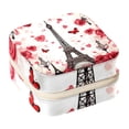 thumbnail image 1 of Valentine's Day Travel Portable Square Jewelry Organizer with Storage Box | Jewelry Display and Box for Rings, Earrings, Necklaces, Bracelets - Suitable for Girls and Women, 1 of 6