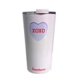 thumbnail image 1 of Valentine's Day Tumbler with Lid 16 oz - Stainless Steel  Insulated XOXO Conversation Heart, 1 of 3