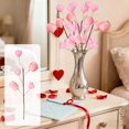 thumbnail image 1 of Valentine's Day Twig Bouquet with Heart Berries for Home Decor, Wedding Centerpiece, Tabletop Arrangement, and Party Decoration, 1 of 6