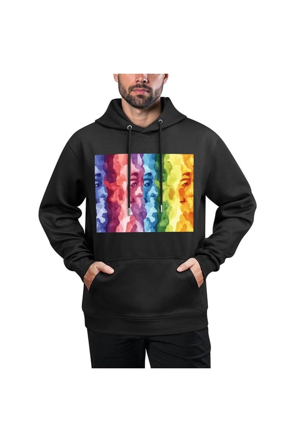Valentine's Day Unisex Hoodie Anniversary Gift Pride Gay LGBTQ Coming out