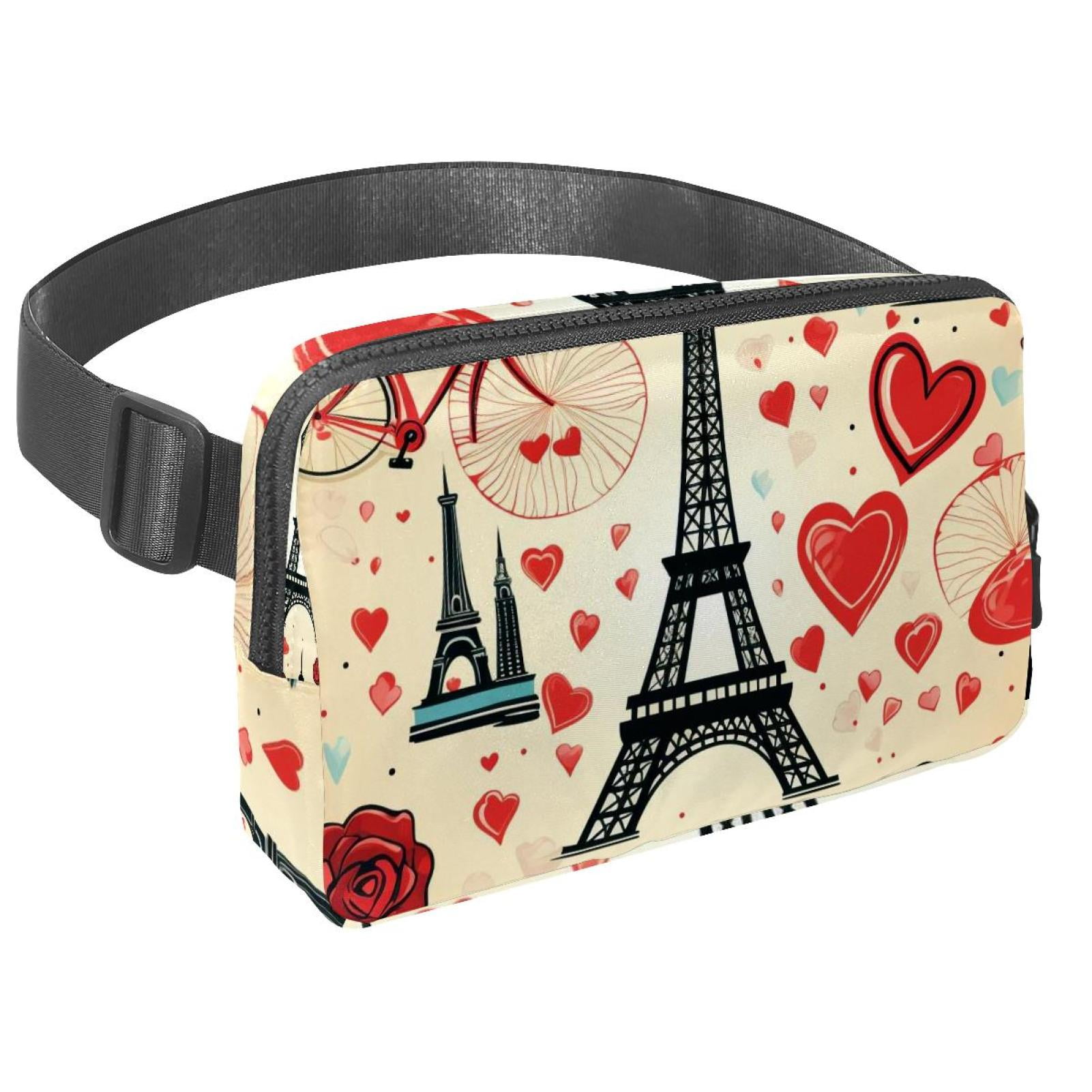 Valentine's Day Waist Pack Fanny Pack Running Belt Lightweight Adjustable with Extension Strap Unisex