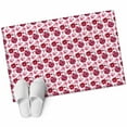 thumbnail image 1 of Valentine's Day Washable Area Rug 2 x 3 ft Roses Romantic, Soft Non Slip Rugs Stain Repellent Indoor Felt Carpet for Living Dining Room Bedroom Home Office, 1 of 9