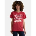 thumbnail image 1 of Valentine’s Day Women's Graphic Tee from Way to Celebrate, Sizes S-XXXL, 1 of 5