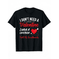thumbnail image 1 of Women’s Valentine’s Day Short Sleeve T-shirt,Heart Print Shirt, 1 of 7