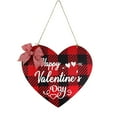 thumbnail image 1 of Valentine's Day Wooden Printed Home Decorations Wall Love Hanging Decorations, 1 of 8