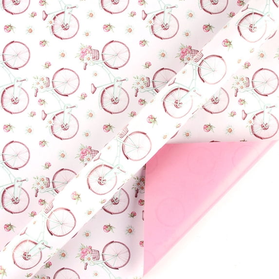 Valentine's Day Wrapping Paper Roll,Mother's Day Wrapping Paper,Reversible Heart Wrapping Paper,Gift Wrapping Paper, 27"X19",Gift Wrap for Mothers Day,Valentines Day Birthday,Wedding,Anniversary