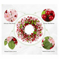thumbnail image 1 of Valentine's Day Wreath Valentines Day Wreaths for Front Door, Romantic Pink & Red Heart Berry Forsythia Flowers for Wedding Anniversary Holiday Decorations,E, 1 of 5