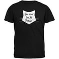 thumbnail image 1 of Valentine's Day - You Had Me At Meow Black Youth T-Shirt - Small(6/8), 1 of 1