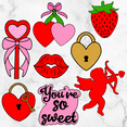 thumbnail image 1 of Valentine's Day Cookie Cutters 3.5, 1 of 13