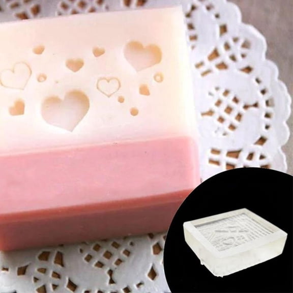 Valentine's Gift Acrylic Soap Seal DIY Natural Organic Soap Resin Making Chapter Accessories