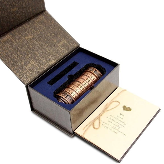 Valentine's Gift Challenging Puzzle Box with Secret Compartments for Anniversary Adventure