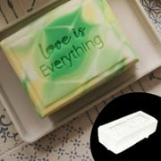 Valentine's Gift Love Soap Stamp Resin Acrylic Chapters Printing Stamping Embossing Supplies