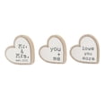 thumbnail image 1 of Valentine's Gift Wood Ornament Gift Cute Home Desk Ornament Party Craft Ornaments Table Decor, 1 of 9