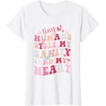 thumbnail image 1 of Valentine's Groovy Tiny Humans Stole My Sanity And My Heart T-Shirt, 1 of 3