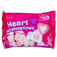 Valentine's Heart Marshmallows, 5.1oz Bag HeartShaped Fluffy Pink
