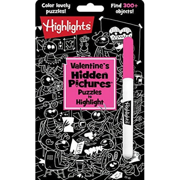 Pre-Owned Valentine's Hidden Pictures Puzzles to Highlight (Highlights Pictures Activity Books) Paperback