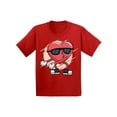 thumbnail image 1 of Valentine's T-shirt Funny Heart Dance Baby Shirt Valentine's Day Gifts, 1 of 4