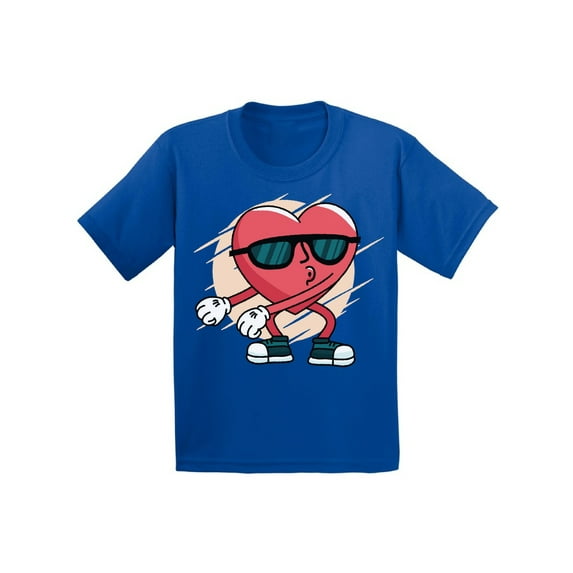 Valentine's T-shirt Funny Heart Dance Baby Shirt Valentine's Day Gifts