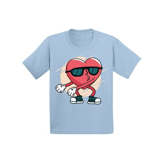 Valentine's T-shirt Funny Heart Dance Toddler Shirt Valentine's Day Gifts