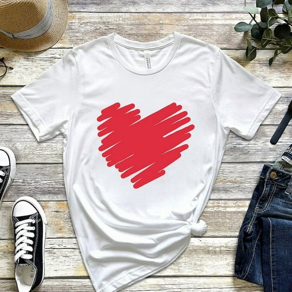 Valentine's t-shirt - Love Heart t-shirt - Cute Valentine's Shirt - Teacher Valentine's Shirt - Mom Valentine's 42 All Size S-5Xl