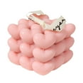 thumbnail image 1 of Valentines Bubble Candle, Heart Bubble Candle, Scented Bubble Candle, Soy Wax Bubble Candle, Decorative Cube Candle, Aromatherapy Home Candle, Valentines Day Candle Gift, 1 of 6