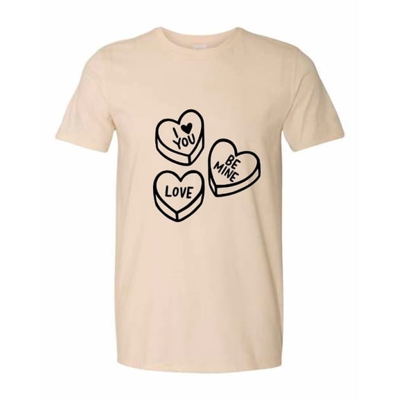 Valentines Cany Hearts Valentines Day t shirt