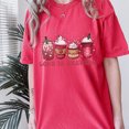 thumbnail image 1 of Valentines Coffee Lover Shirt, Comfort Colors Valentine Shirt, Cupids Love Lodge, Couple Valentine Tee, Retro Valentines Tee (Colors:Red; Sizes:XL;), 1 of 1