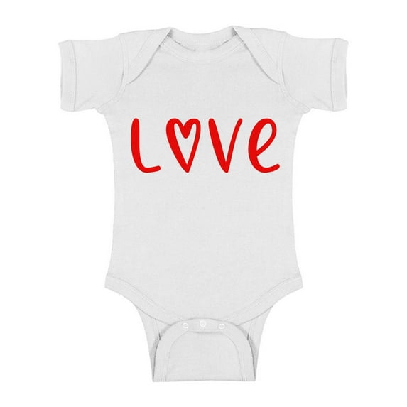 Valentines Day Baby Girl Newborn Sleepwear Clothes for 6 Month Baby Boy Cute Love 12 Month One Piece Top Unisex