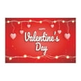 thumbnail image 1 of Valentines Day Banner Happy Valentines Day Background Cloth Banner Valentine Party Flag Decorations Articles for Party Wall Decoration Home Party Supplies, 1 of 9